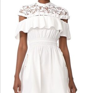 White Self-portrait Dress
